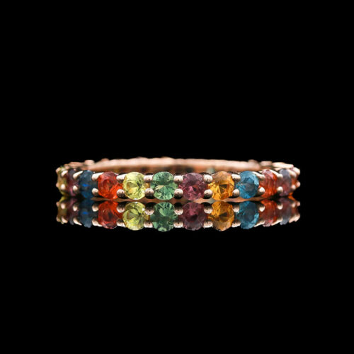 a multicolored bracelet with flowers on it