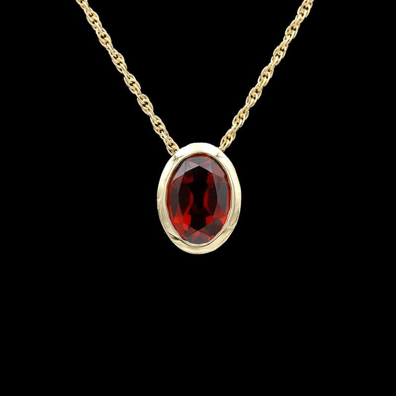 Garnet Stone Water Drop Necklace | Joyas de moda, Collares de joyas,  Joyería de fantasía