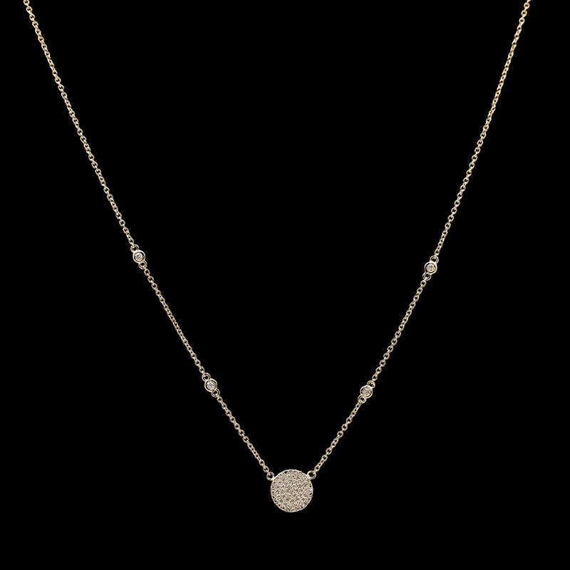 Diamonds by the Yard Necklace | 0.25 TW | Sylvie Jewelry