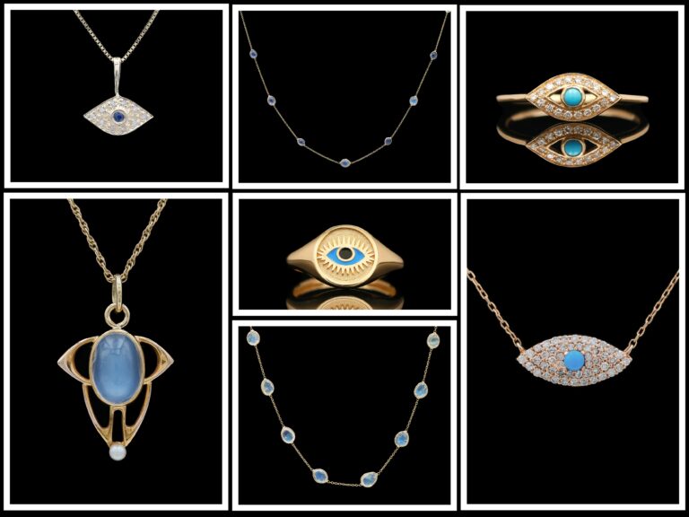 a collage of different types of jewelry