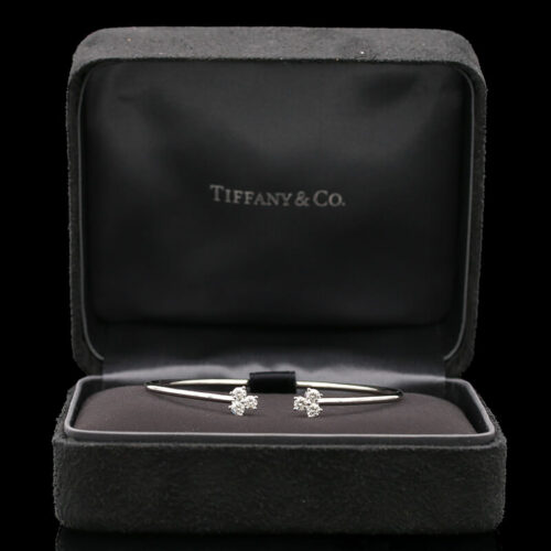 the tiffany & co bracelet in its box