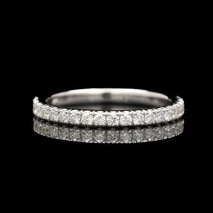 14k White Gold 0.32 CTW Diamond Eternity Band
