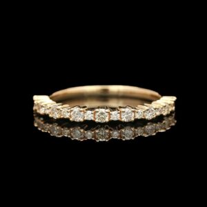14k Yellow Gold 0.40 CTW Diamond Band