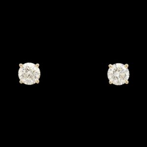 14k Yellow Gold 0.50 CTW Lab Grown Diamond Studs