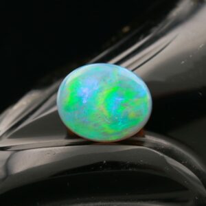 Natural 4.26 CT Grey Opal Cabochon with GIA Report