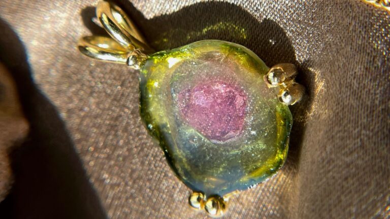 tourmaline slice
