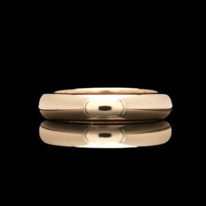 14k yellow gold 3.80 mm wide band ring
