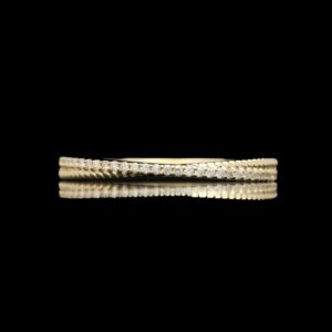 10k Yellow Gold 0.30 ctw Diamond Crossover Band Ring
