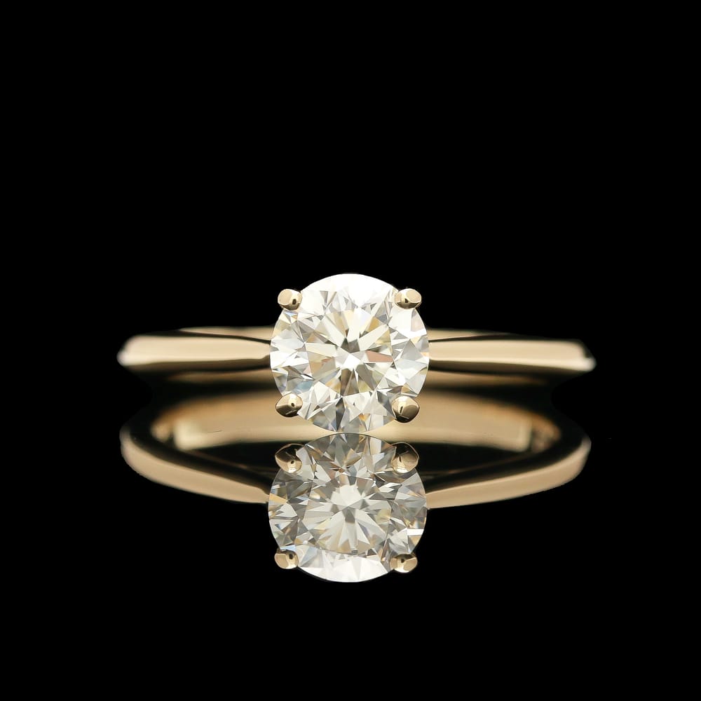 001-000062_0weKYCIA2 14k yellow gold 1.20 ct diamond ring with gia report