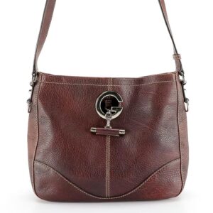 Gucci Charlotte Hobo Crossbody Bag in Brown Leather
