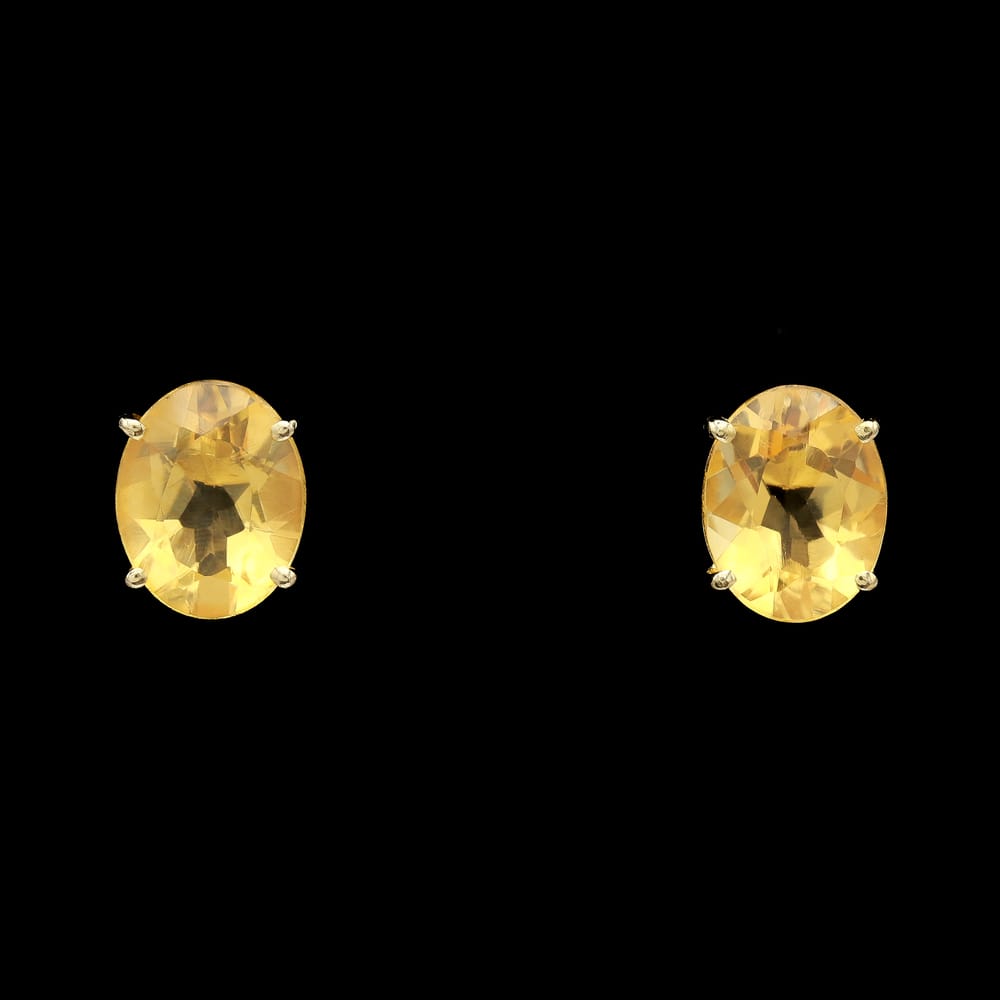 025-000205_188Fg1IAE 14k yellow gold citrine stud earrings