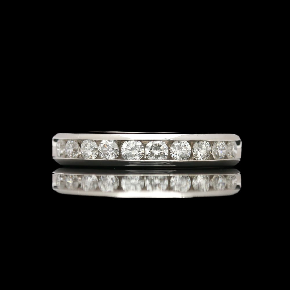 007-001786_1G32q3IAB platinum 0.45 ctw channel set diamond band