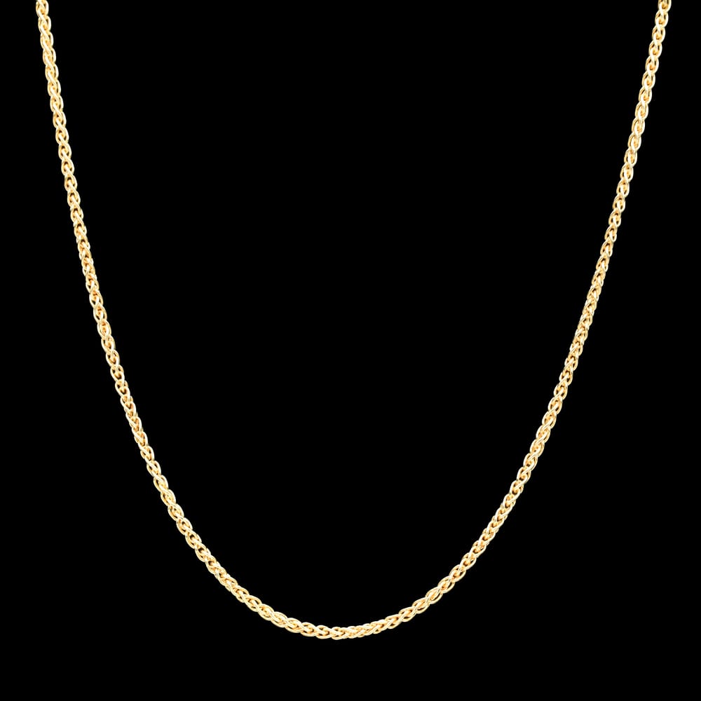 014-000166_1EfX9EIAV 14k yellow gold spiga link chain necklace