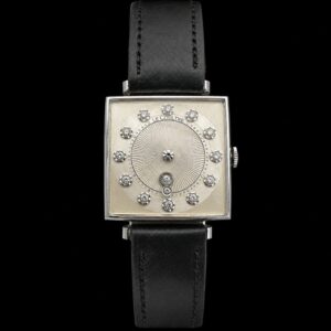 Vacheron & Constantin-LeCoultre 14k White Gold Mystery Dial Wristwatch with Original Box