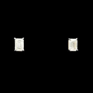 14K 0.96 ctw Lab Grown Diamond Stud Earrings