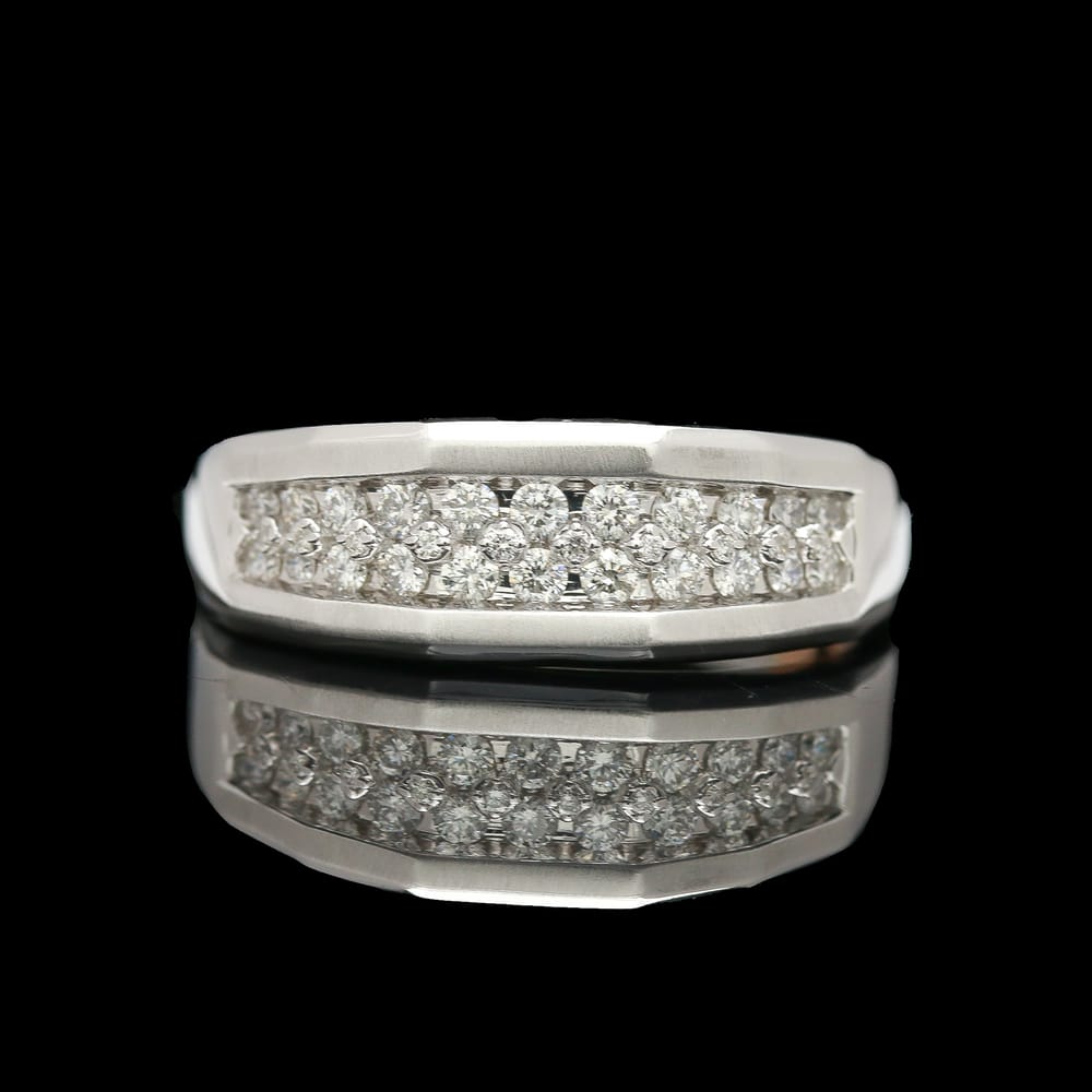 Pnina Tornai 14k White Gold Diamond Band