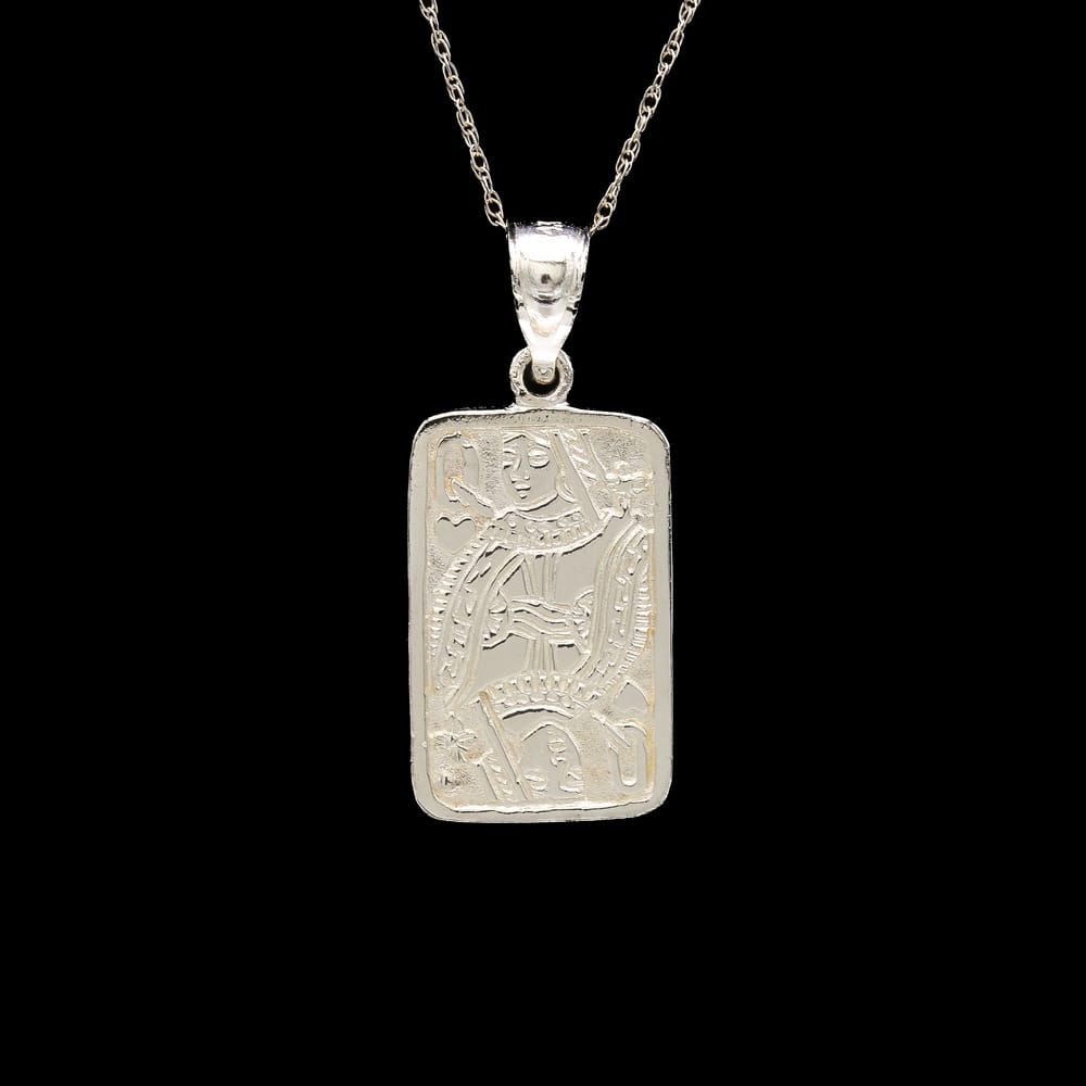 014-000171_1PXymVIAT 14k Yellow Gold Queen of Hearts Charm Necklace