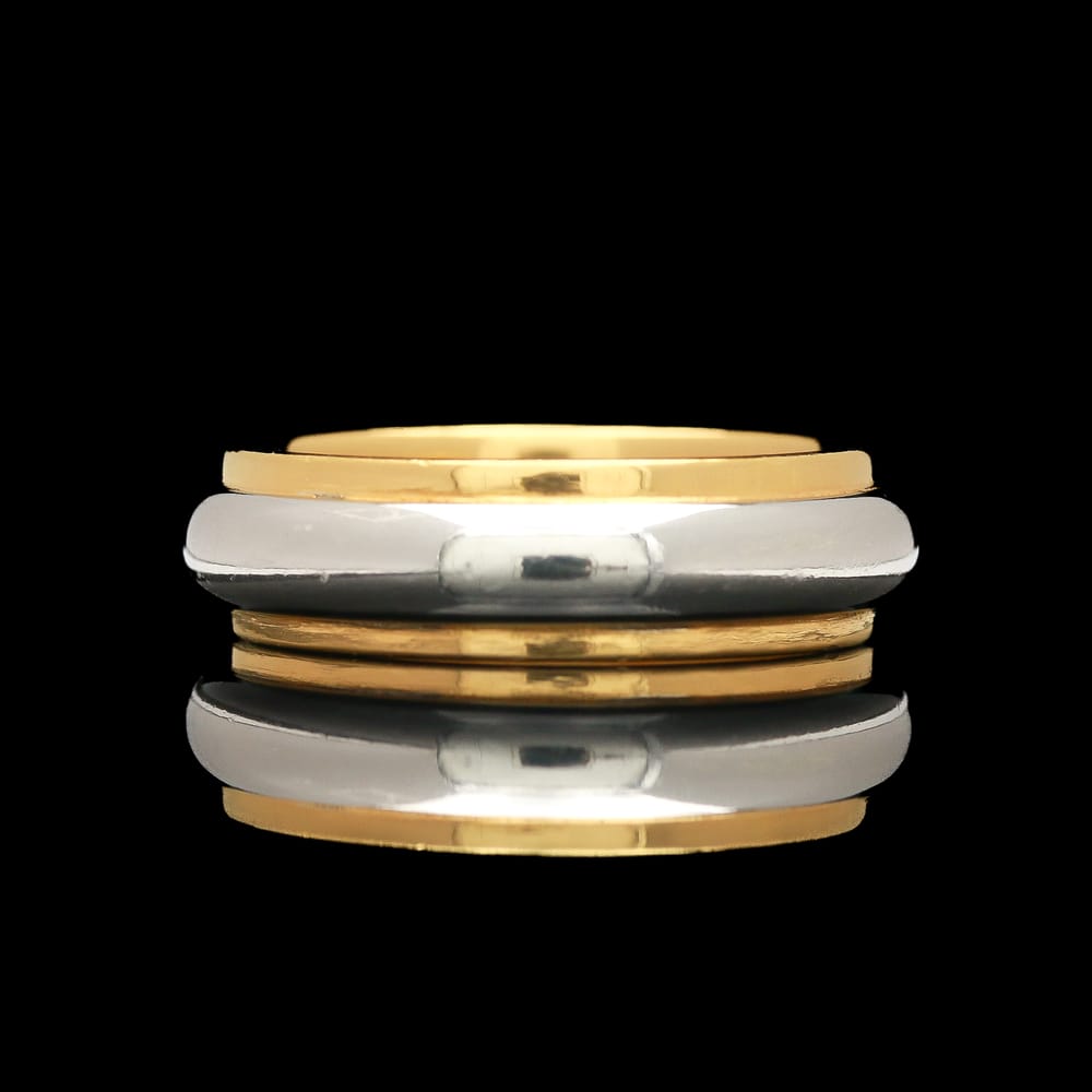 010-000217_1WEqiAIAT Tiffany & Co. 24k and Platinum Band Ring